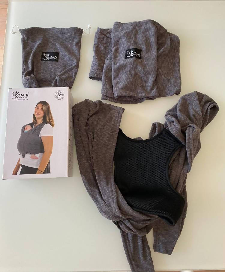 Fascia Koala Babycare grigio antracite - La Soffitta di Gi